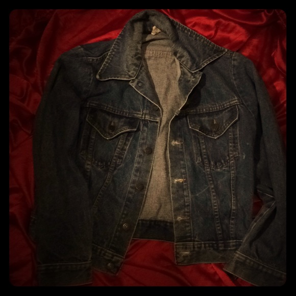 vintage sears denim jacket